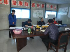 淄博市質(zhì)量技術(shù)監(jiān)督局隨機檢查山東魯中公路市政檢測有限公司工作